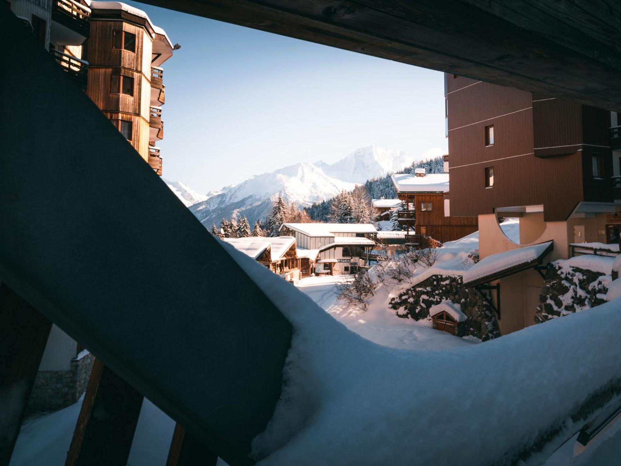 Charmant 2P Pour 4 Pers Avec Balcon, Au Pied Des Pistes A La Tania, Courchevel - Fr-1-182A-44アパートメント エクステリア 写真